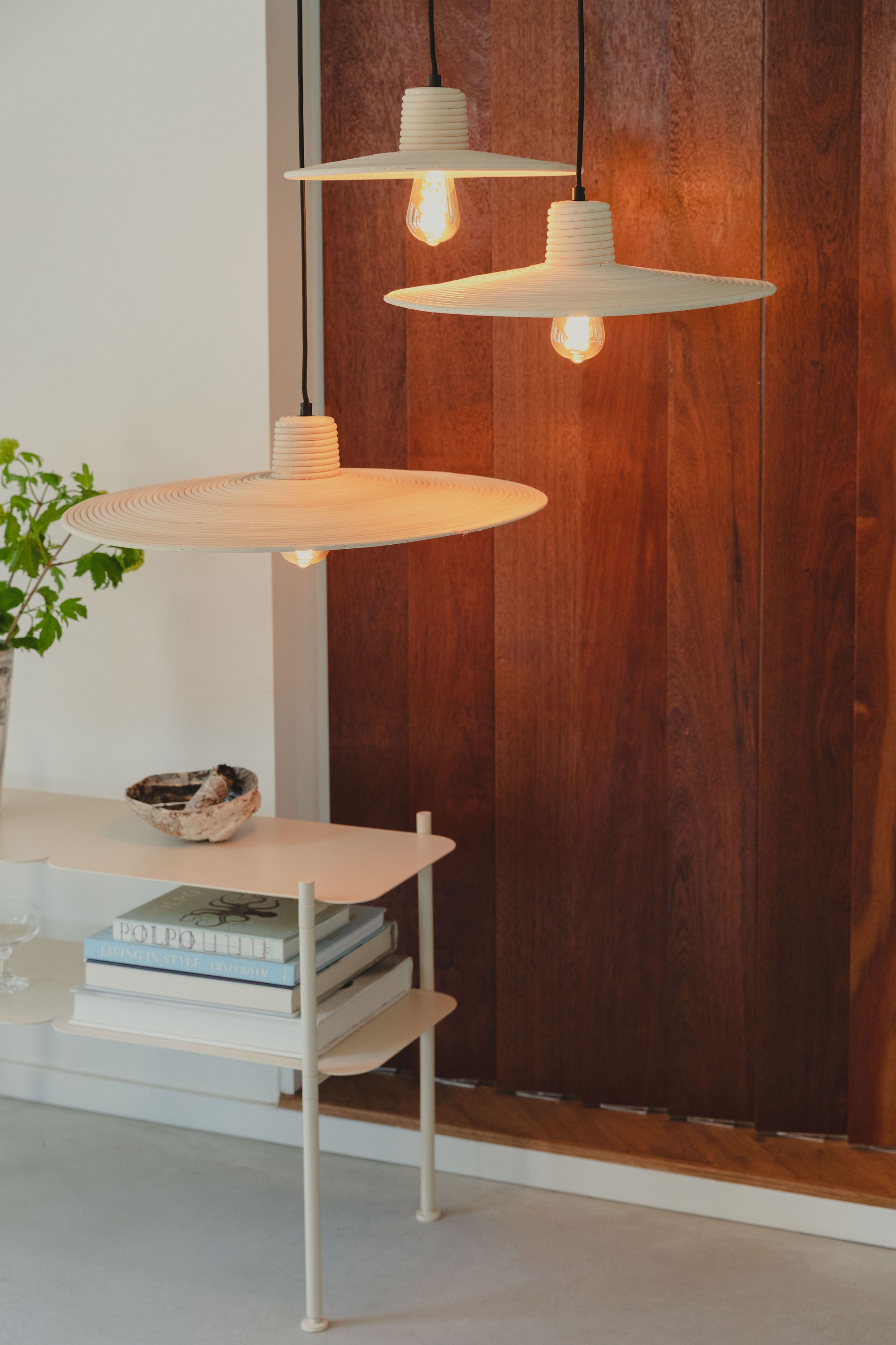 Zuiver Balance Natural Rattan Pendant Lamp Large